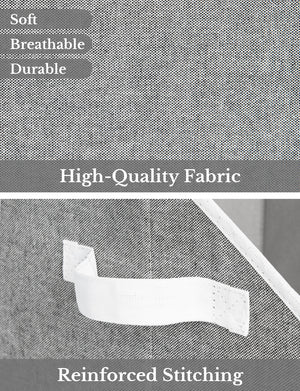 Closet Storage Bins, Trapezoid Storage Box, 3-Pack