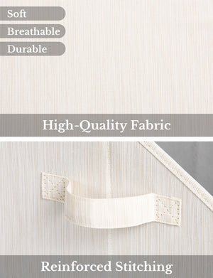 Closet Storage Bins, Trapezoid Storage Box, 3-Pack