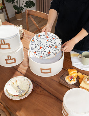 Hard Shell China Storage Boxes for Dishes, Plates and Mugs