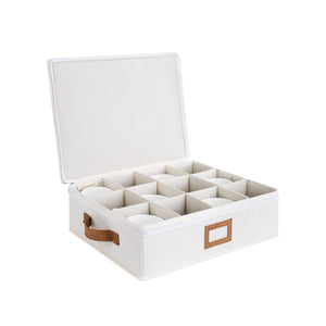 Hard Shell China Storage Boxes for Dishes, Plates and Mugs