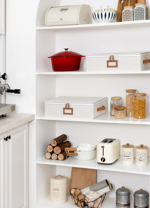 Hard Shell China Storage Boxes for Dishes, Plates and Mugs