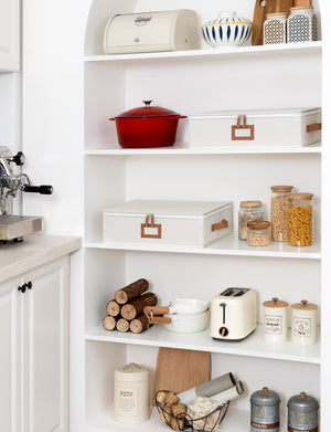 Hard Shell China Storage Boxes for Dishes, Plates and Mugs