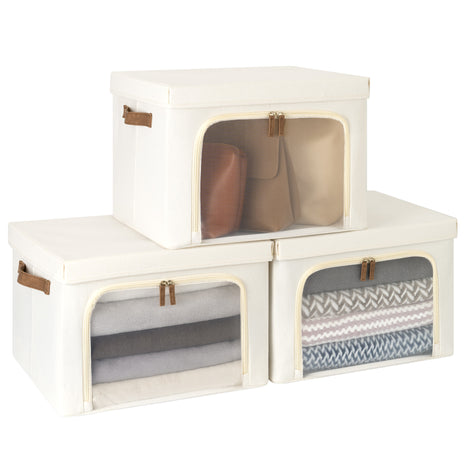 Decorative Storage Boxes with Clear Window