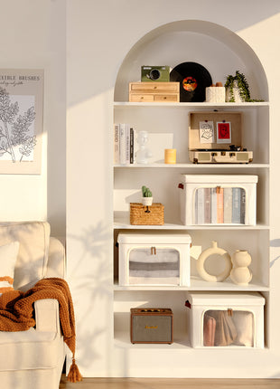 Decorative Storage Boxes with Clear Window
