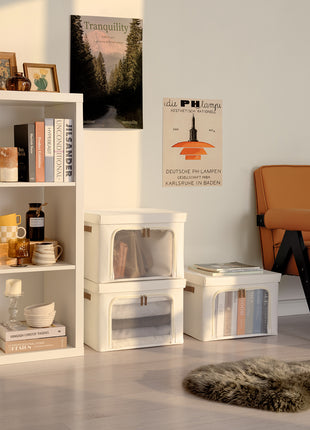 Decorative Storage Boxes with Clear Window