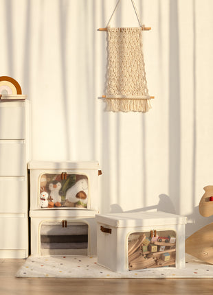 Decorative Storage Boxes with Clear Window