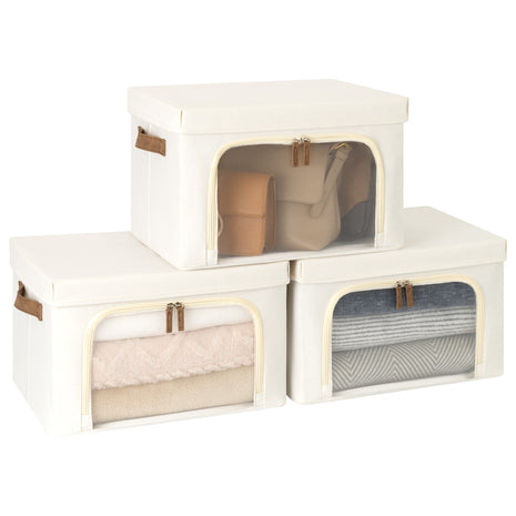 Decorative Storage Boxes with Clear Window
