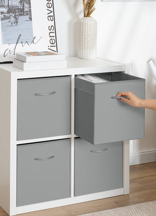 Storage Cube Bins with Handle