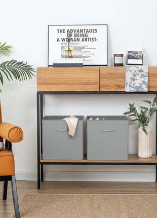 Storage Cube Bins with Handle
