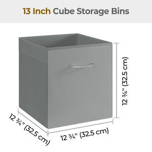 Storage Cube Bins with Handle
