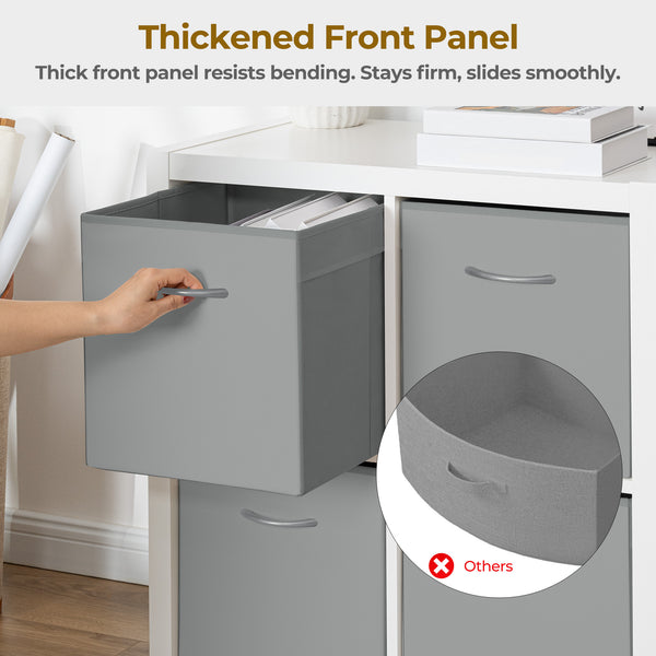 Storage Cube Bins with Handle