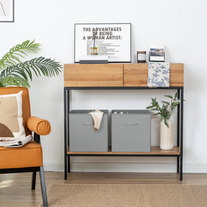 Storage Cube Bins with Handle