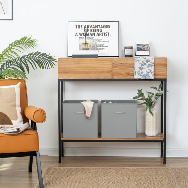 Storage Cube Bins with Handle