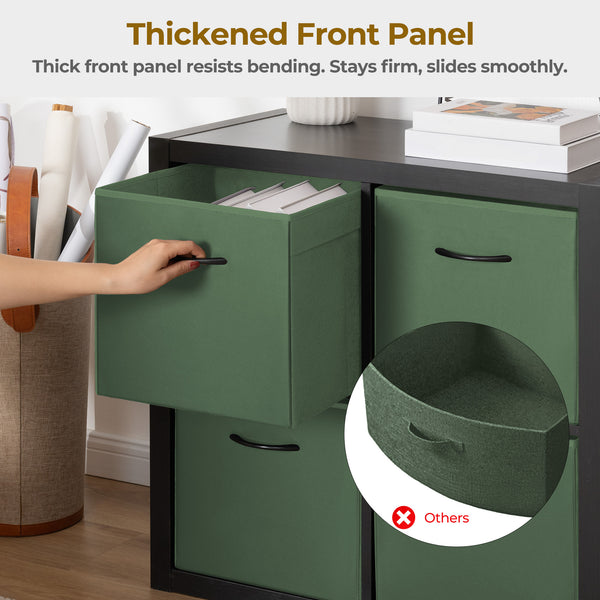 Storage Cube Bins with Handle