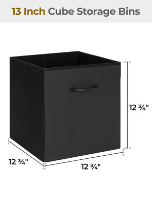 Storage Cube Organizer Baskets, 4-Pack