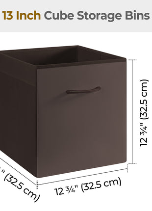 Storage Cube Bins with Handle
