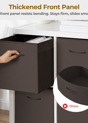 Storage Cube Bins with Handle