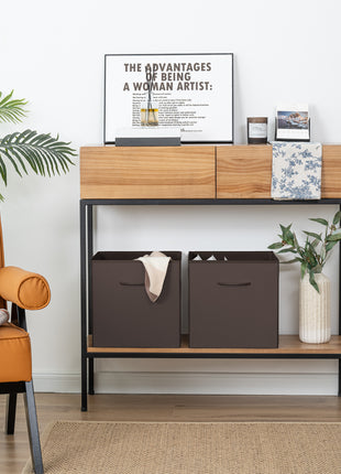 Storage Cube Bins with Handle
