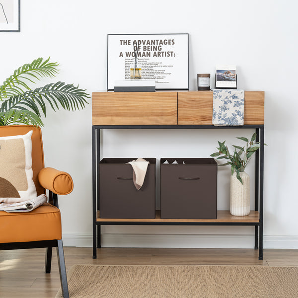 Storage Cube Bins with Handle