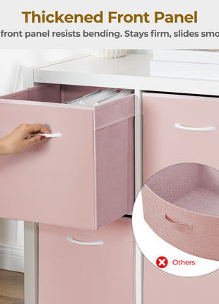 Storage Cube Bins with Handle