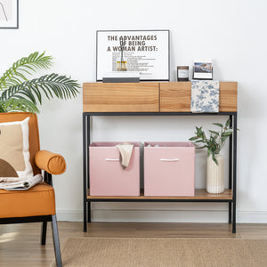 Storage Cube Bins with Handle