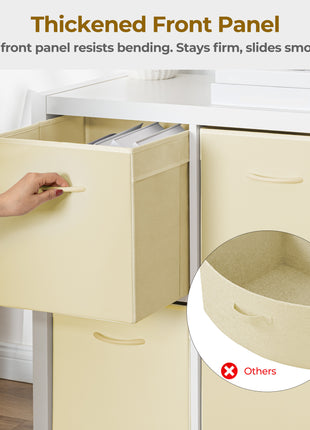 Storage Cube Bins with Handle