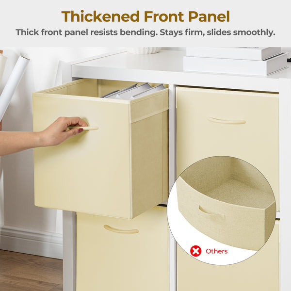 Storage Cube Bins with Handle