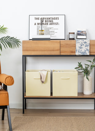 Storage Cube Bins with Handle