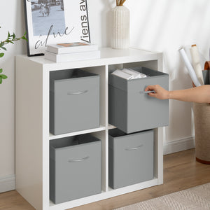 Storage Cube Bins with Handle