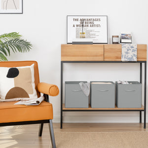 Storage Cube Bins with Handle