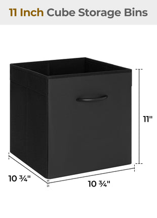 Storage Cube Organizer Baskets, 4-Pack