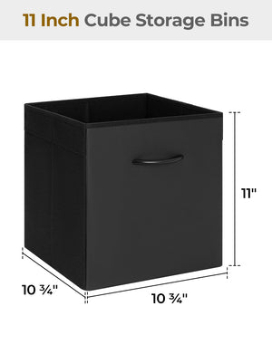 Storage Cube Organizer Baskets, 4-Pack