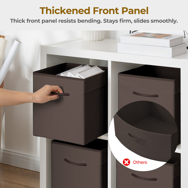 Storage Cube Bins with Handle