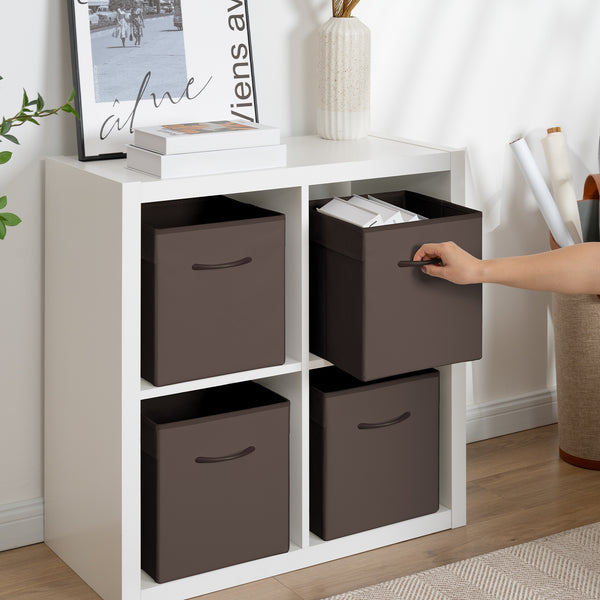Storage Cube Bins with Handle