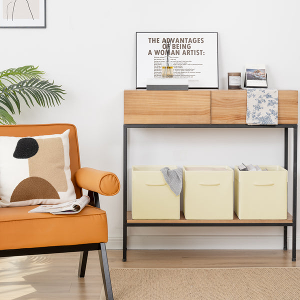 Storage Cube Bins with Handle