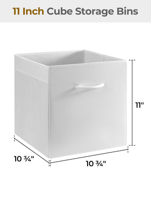 Storage Cube Organizer Baskets, 4-Pack