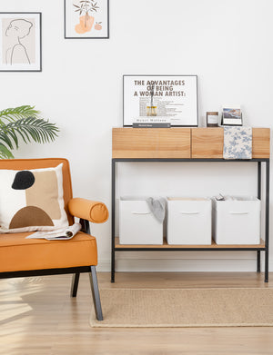 Storage Cube Organizer Baskets, 4-Pack