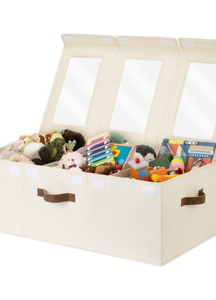 Large Toy Storage Bin with Lids