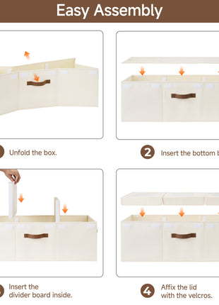 Large Toy Storage Bin with Lids
