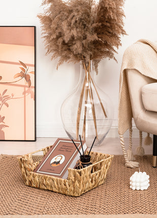 Wicker Pantry Baskets for Storage, 2 Pack