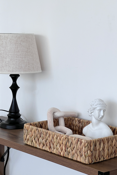 Handwoven Wicker Baskets for Organizing, Toilet Paper Basket, 2 Pack