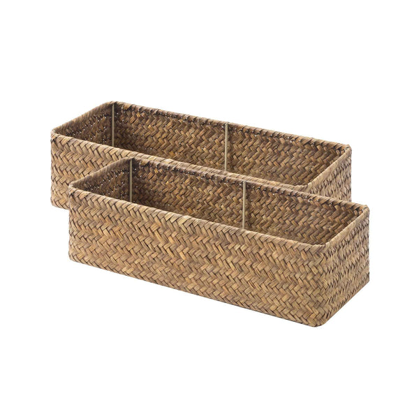 Seagrass Toilet Paper Basket, Handwoven, 2-Pack (Copy)