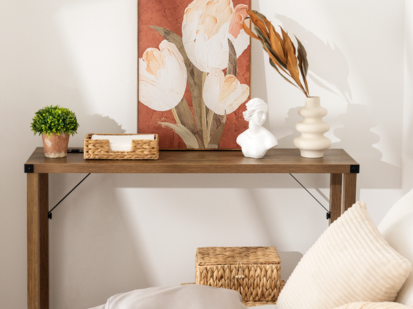 Napkin Holder for Table, Water Hyacinth, 1 Pack