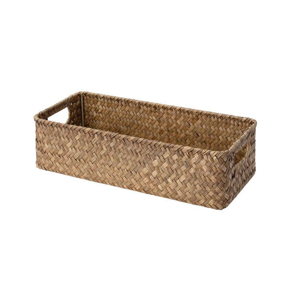 Seagrass Bathroom Basket Organizer and Storage for Tank Topper (Copy) (Copy)