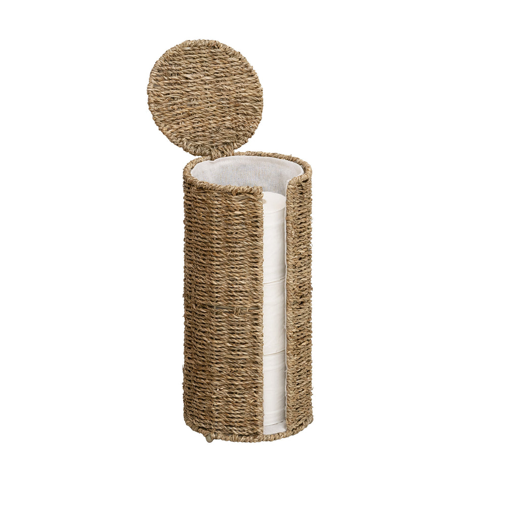 Free Standing Toilet Paper Holder, 3 Rolls of Toilet Tissue Storage