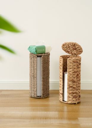 Free Standing Toilet Paper Holder, 3 Rolls of Toilet Tissue Storage