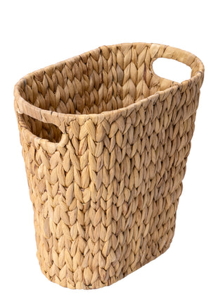 Wicker Garbage Can for Bedroom, Bathroom