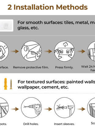 Trash Bag Holder with Lid, Garbage Bag Dispenser