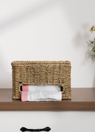 Trash Bag Holder with Lid, Garbage Bag Dispenser