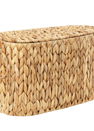 Toilet Paper Storage with Lid for 6 Regular Rolls